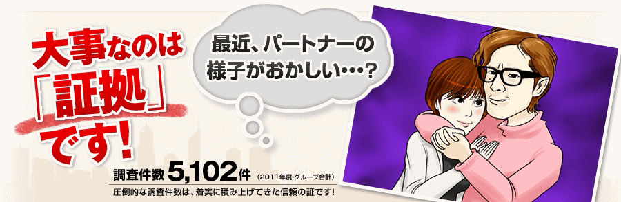 確実な浮気の証拠が解決への第一歩です